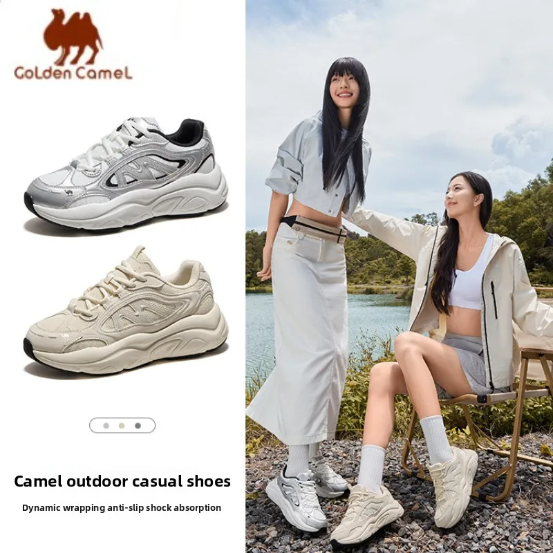 

Женская спортивная обувь GOLDEN CAMEL, модные прогулочные кроссовки, удобная повседневная женская обувь на толстой подошве для женщин, новинка осени 2023 г.