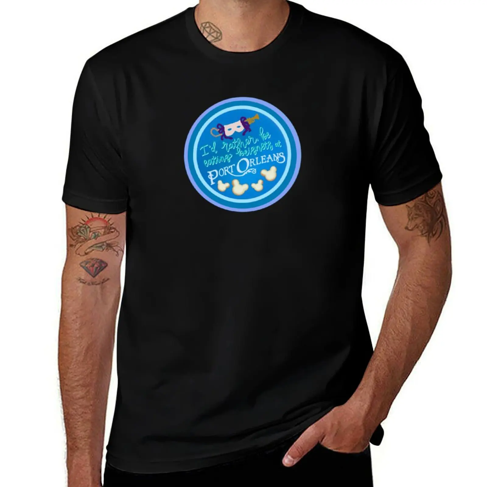 Port Orleans T-Shirt Casual Trendy Short Sleeve T-Shirt