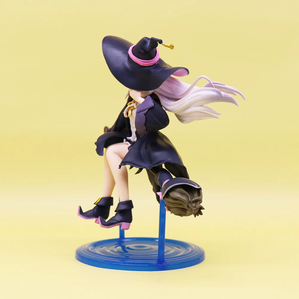 19cm Anime Wandering Witch: The Journey of Elaina Action Figure Kawaii Witch Figurine PVC Model Toys Collection Halloween Gifts