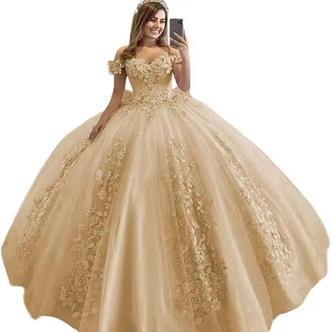 فستان سهرة ماكسي أنيق | فستان Old Money Sparkle للحفل والاستضافة | أداء المسرح بأكمام طويلة #5