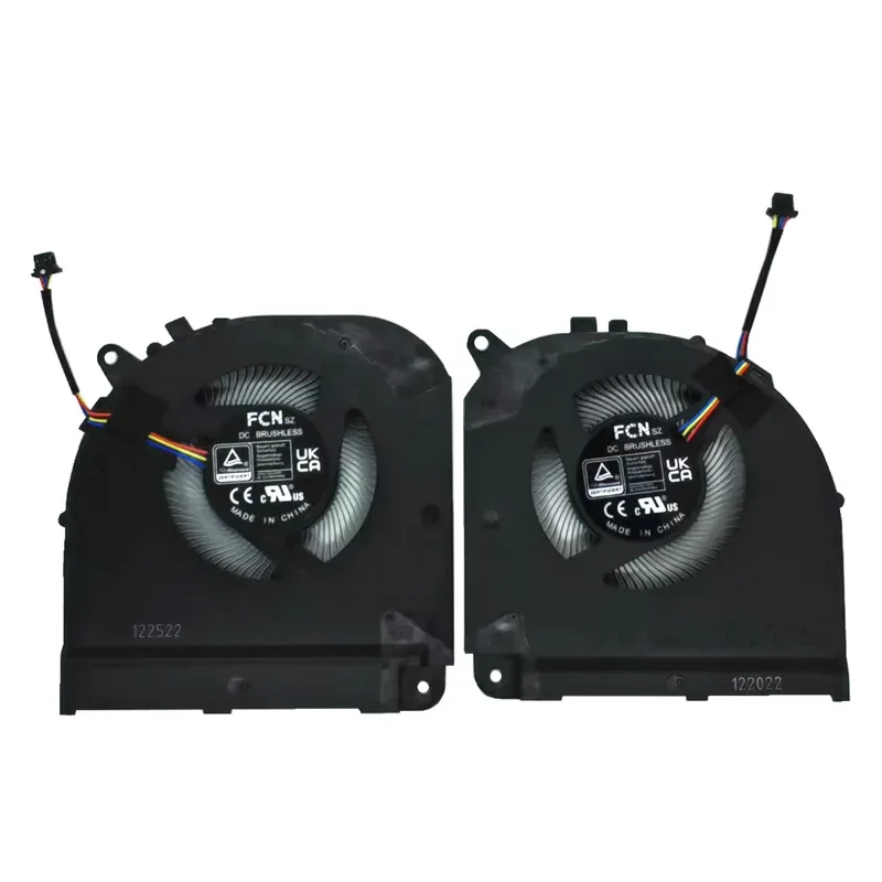 

NEW laptop CPU GPU cooling fan FQ6S FQ6R DFSCL42P16593A DFSCL42P06593A DC12V 0.6A