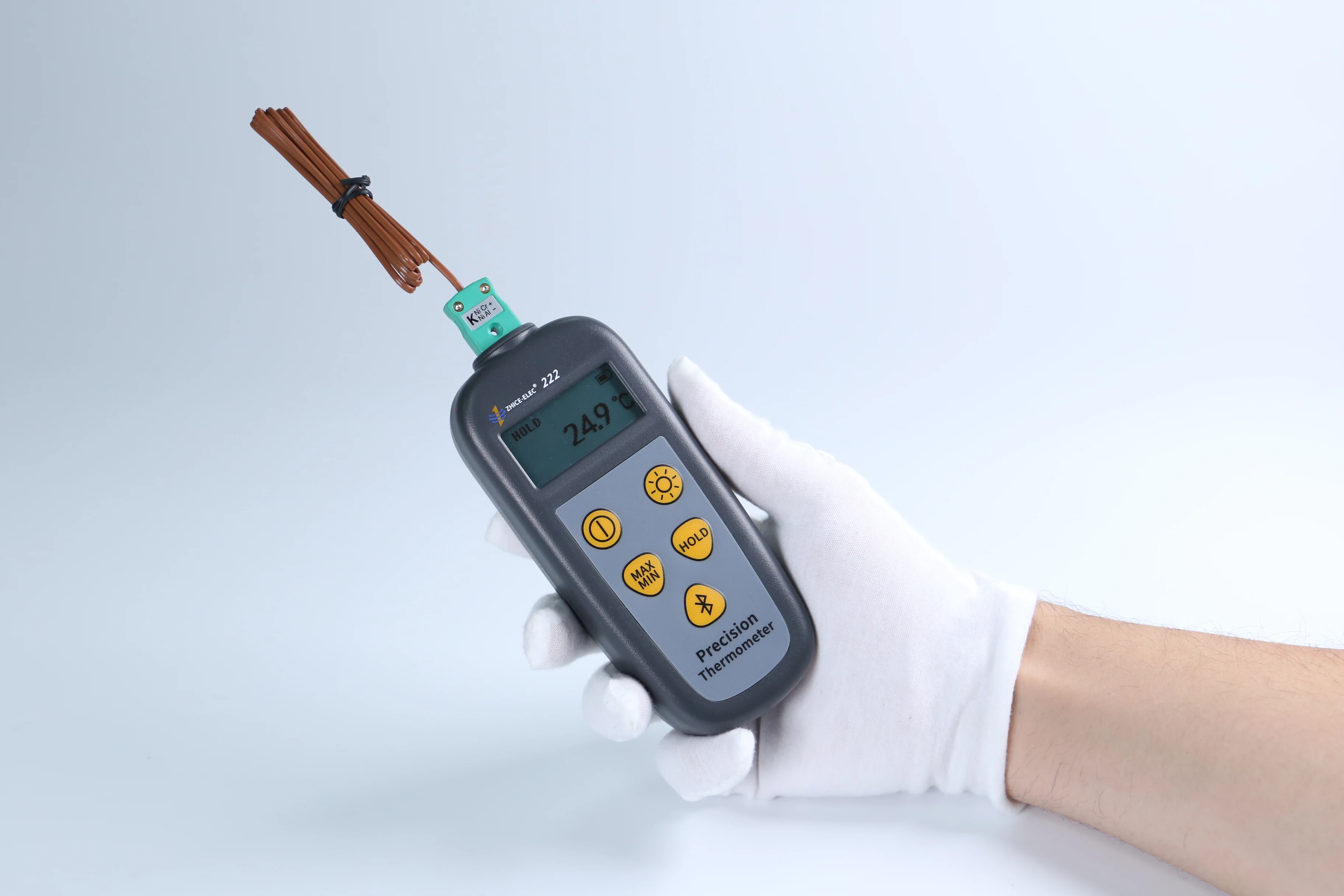 Industrial Use Manufacturer Handheld Single Channel Digital NTC Thermometers Precise Temperature Testing