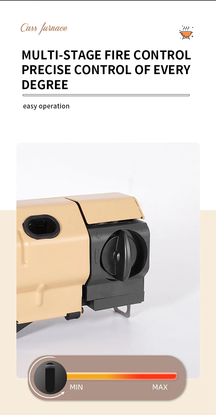 Fogão de cassete ao ar livre acampamento panelas cartão fogão magnético campo gás seguro à prova de explosão bloqueio portátil fogão de aço inoxidável