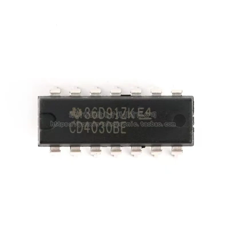 5Pcs/Lot Original Direct Plug CD4030BE DIP-14 Logic Chip Four Or Door 2 Input