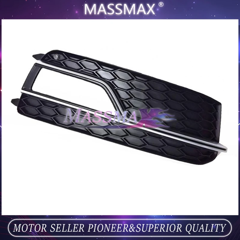 

8T0807682K PMFC Left Right Car Front Bumper Lower Grilles Fog Light Grilles For AUDI A5 S-Line S5 2013 2014 2015 2016 2017