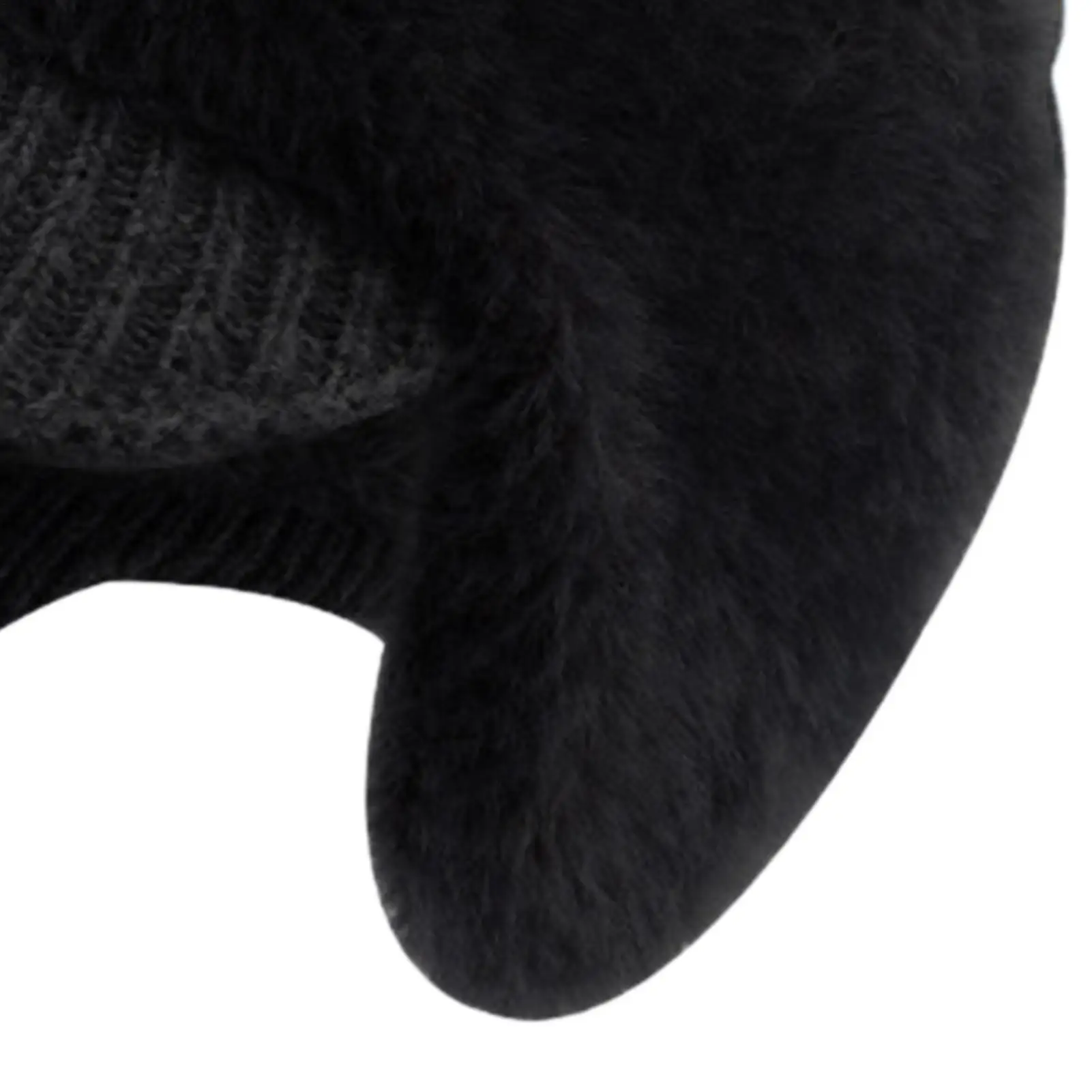 

Knit Hats For Men Stretchy Winter Beanie With Brim Earflap Scarf Breathable Knitted Hat For Daily Commuting Skiing Indoor