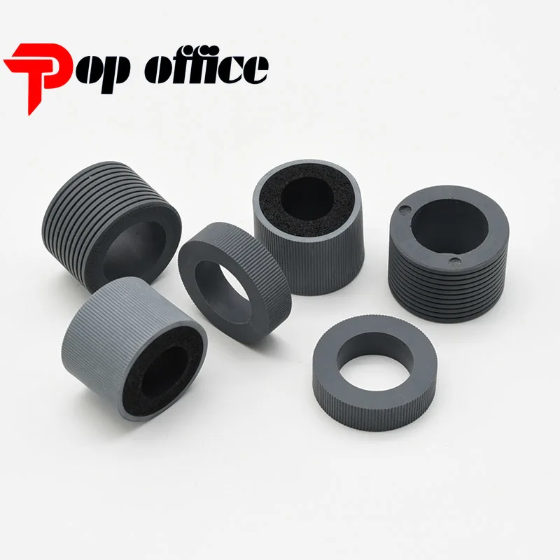 2X PA03575-K011 PA03575-K012 PA03575-K013 Pick Roller Set Brake Roller Separator Roller Tire Rubber for Fujitsu fi-6400 fi-6800