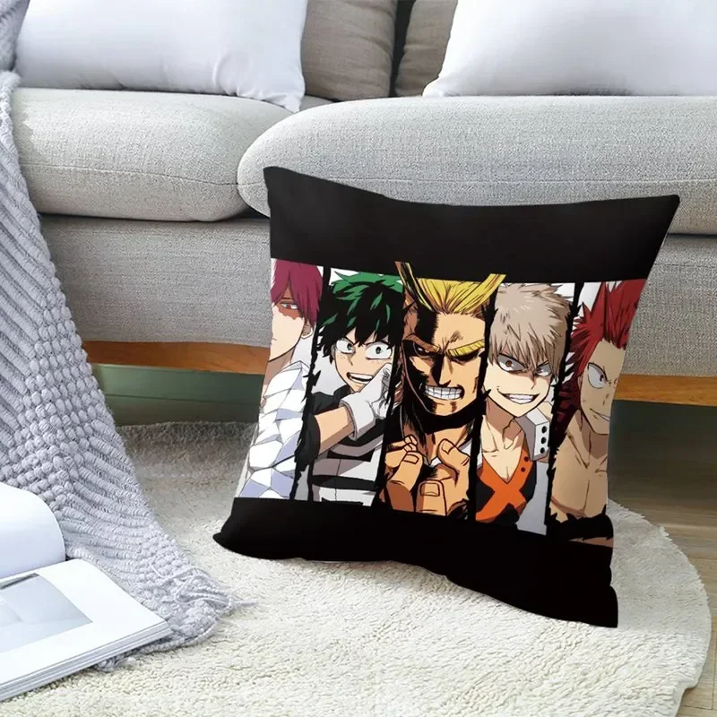 Anime Manga Boku No Hero Academia My Hero Academia Midoriya Ikuhisa Pillow 45*45cm Pillow Case Cover Seat Bedding Cushion