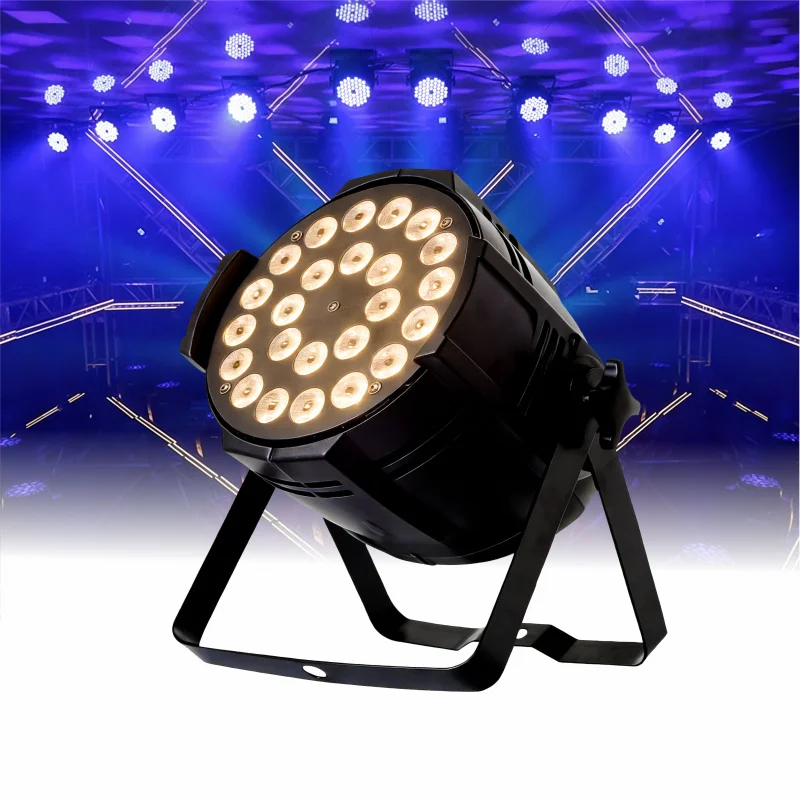 

Factory Price 24x10W RGBW LED Par Light Wash Strobe Aluminum DMX512 Sound Control IP20 for Wedding Bar Party Disco Stage Lights