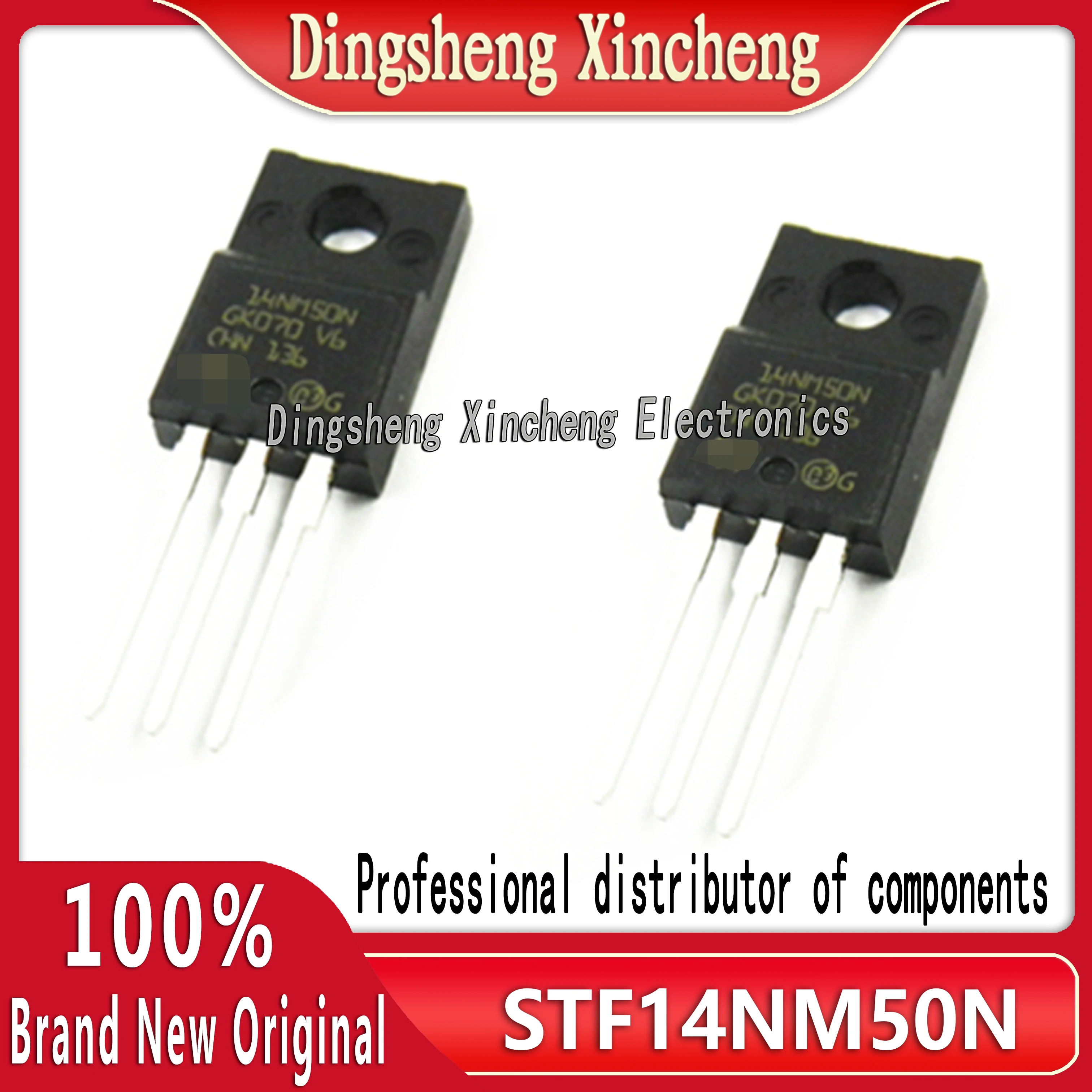 Originele Echte Rechte Plug Stf14nm50n Stf14nm TO-220F