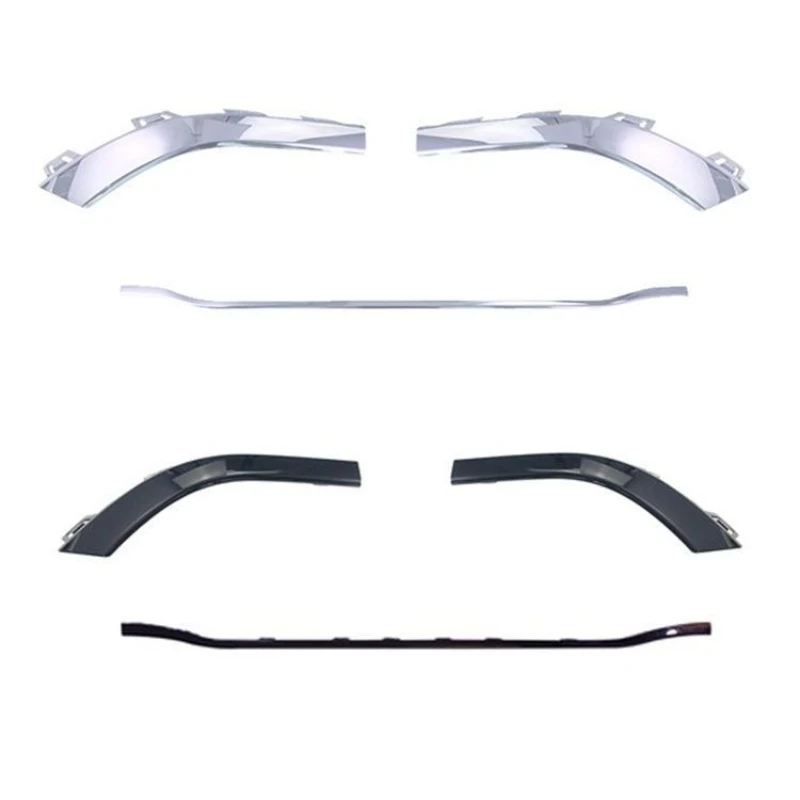 Adapted to Mercedes-Benz C-class rear bar bright strip C200L tail throat electroplating frame C260 chrome W206 rear bumper trim