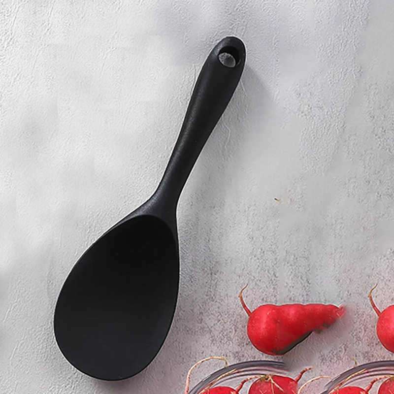 Household Silicone Spatula Frying Shovel Soup Spoon Cooking Non Stick Pan Silicone Spatula Kitchen Utensils Spatula