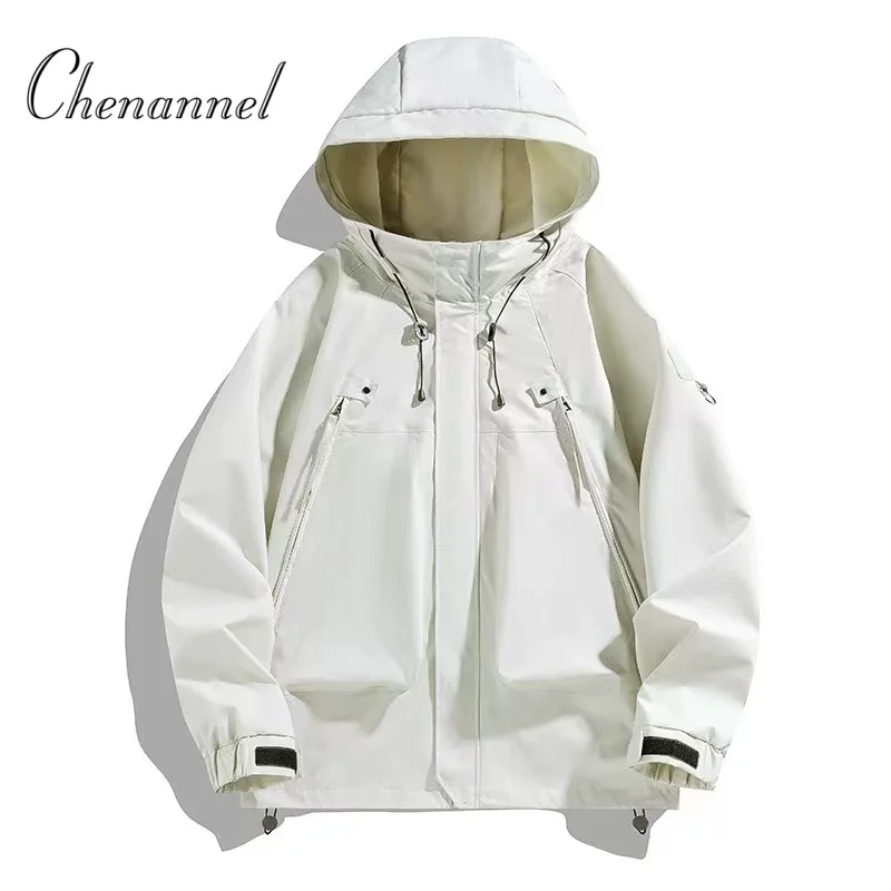 

Shock Jacket Men's Spring and Autumn Fashion Brand New Casual Hooded Outdoor Sports Jacket