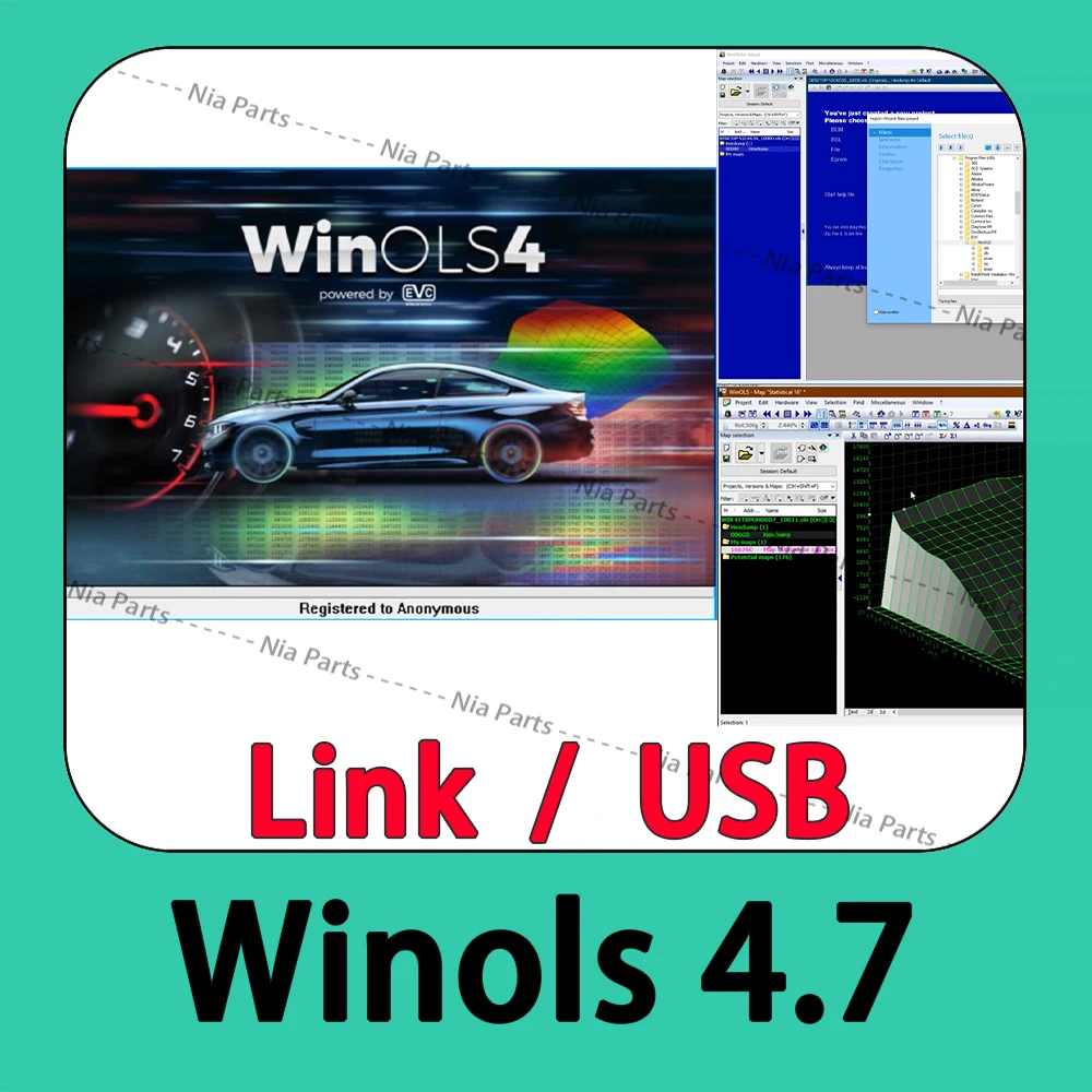 Winols 4.7 scanner automotriz diagnostic pour voiture ARepair equipment WINOLS Vehicle Maintenance VCI utomobiles and car parts