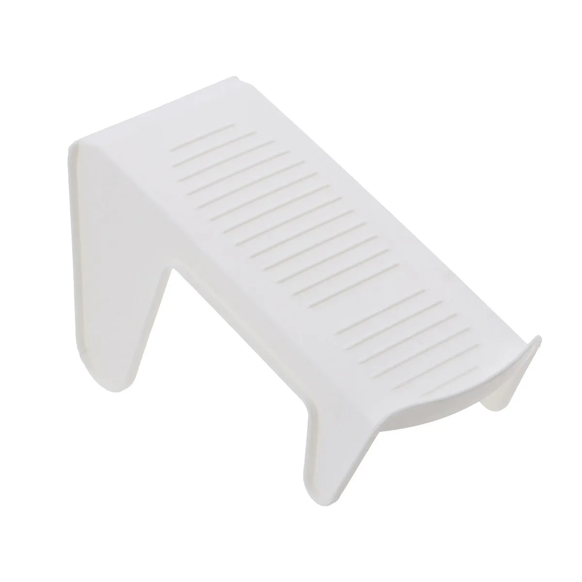 Double Layer Shoe Rack White Space Saving Integrated Shoe Holder Organizer for Living Room Office Closet
