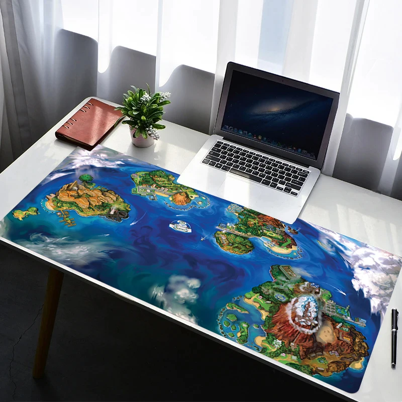

Коврик для мыши для ноутбука, нескользящий киберспортивный офисный коврик для ноутбука, настольный коврик, игровая карта мира и проигрыватель, коврик для мыши, мини-ПК, коврик для клавиатуры