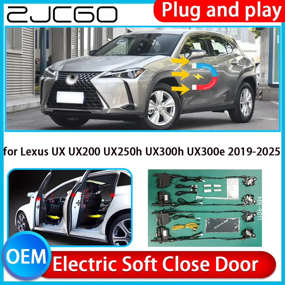 

for Lexus UX UX200 UX250h UX300h UX300e 2019-2025 Auto Pull Car Soft Close Kit Door Power Latch Electric Door Catch Soft Closing