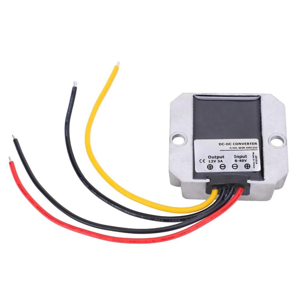 8-40V To 12V Car Voltage Regulator 3A 240W DC Voltage Regulator High Efficiency Efficiency Voltage Regulator Car Applications