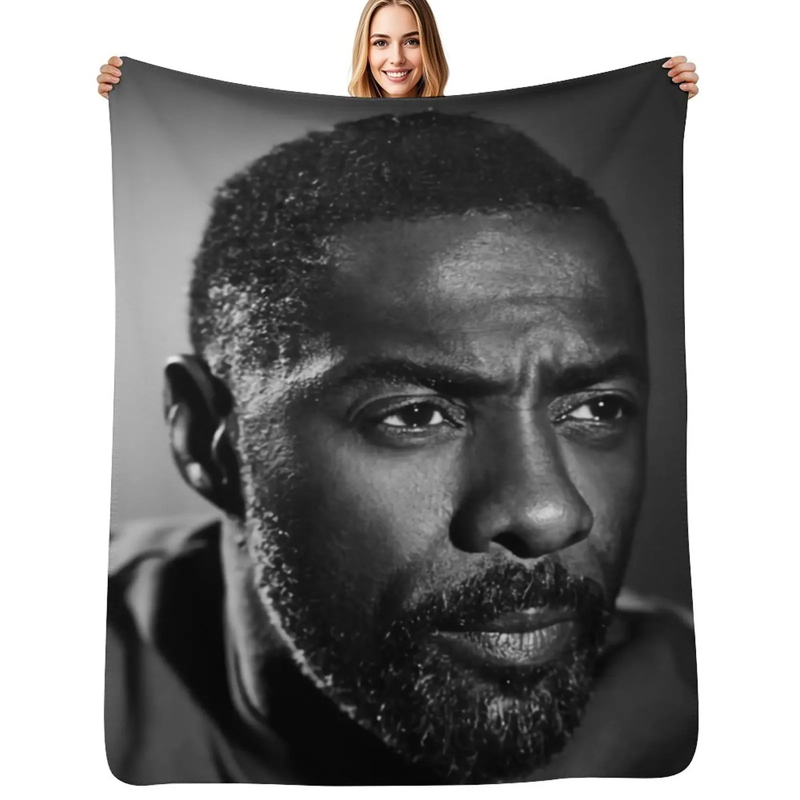 Wallpaper elba's Black White Throw Blanket Blankets For Baby Thin Moving Travel Thins Winter beds Blankets