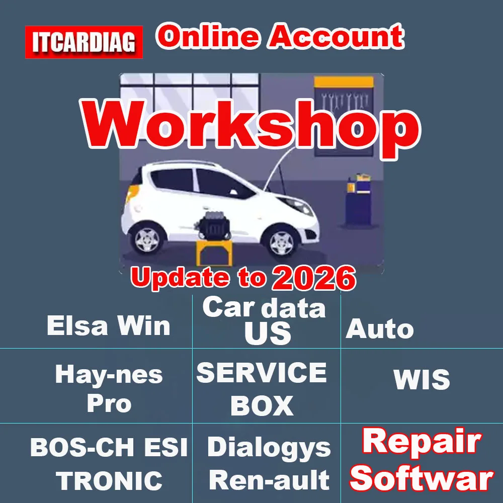 Онлайн-аккаунт новой мастерской для всех данных на автомобиле, США, автозапчасти, сервисный ящик Elsa Win WIS для FCA Hay-nes PRO, программное обеспечение для авторемонта Онлайн-аккаунт новой мастерской для всех данных на автомобиле, США, автозапчасти, сервисный ящик Elsa Win WIS для FCA Hay-nes PRO, программное обеспечение для авторемонта