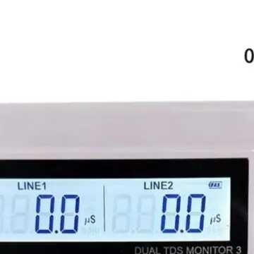 Water Quality Testing Device for RO Hydroponics Aquarium Laboratory Applications Dual Probe T Fitting Compatible