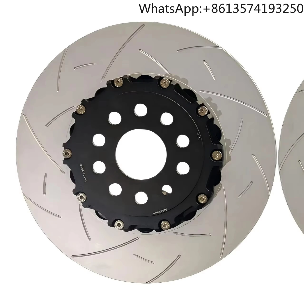 

For Front 345*30mm Floating Brake Disc Two-piece Brake Discs 1K0615301M for Audi