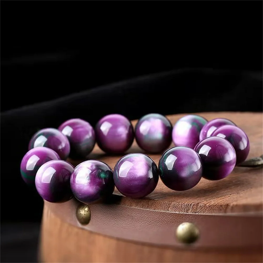 Pulseras de mano de sauce marino de piedra de Buda Vintage para hombres, pulseras de cuentas de piedra de buena naturaleza de la suerte, regalos para amigos