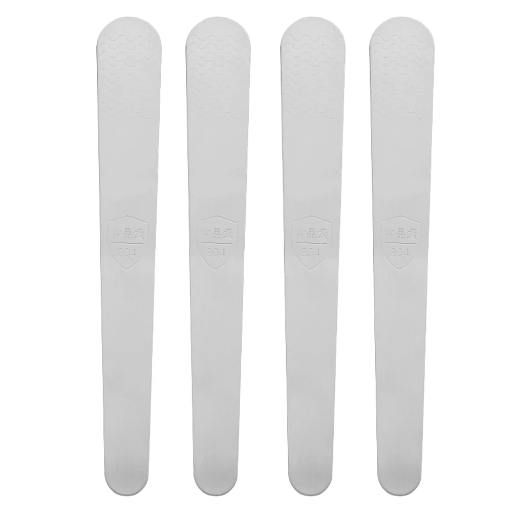 

4Pcs StainlessSteel FillingShovel DumplingMaker Spoons KitchenGadgets Tool Empanada Ravioli Wonton Bun