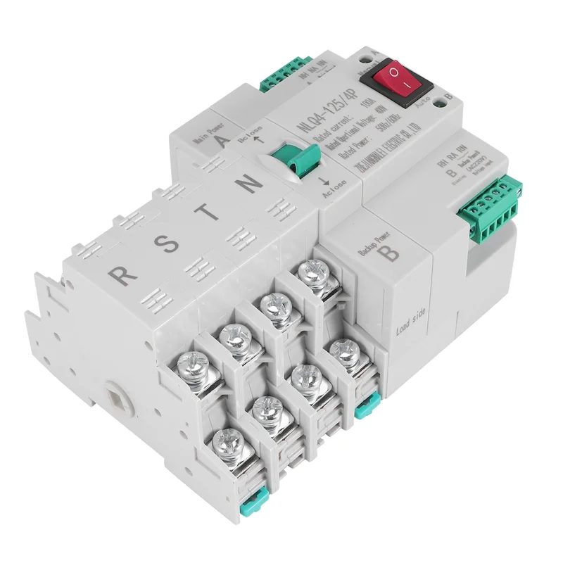 

A43T MCB Type Dual Power Automatic Transfer Switch 4P 100A ATS Circuit Breaker Electrical Switch