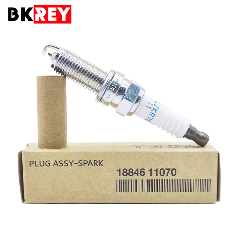 4/20/40pcs 18846-11070 Iridium Spark Plug For Hyundai Sonata 8 Elantra Gensis Santa Fe Tucson Acura 1884611070 SILZKR7B11