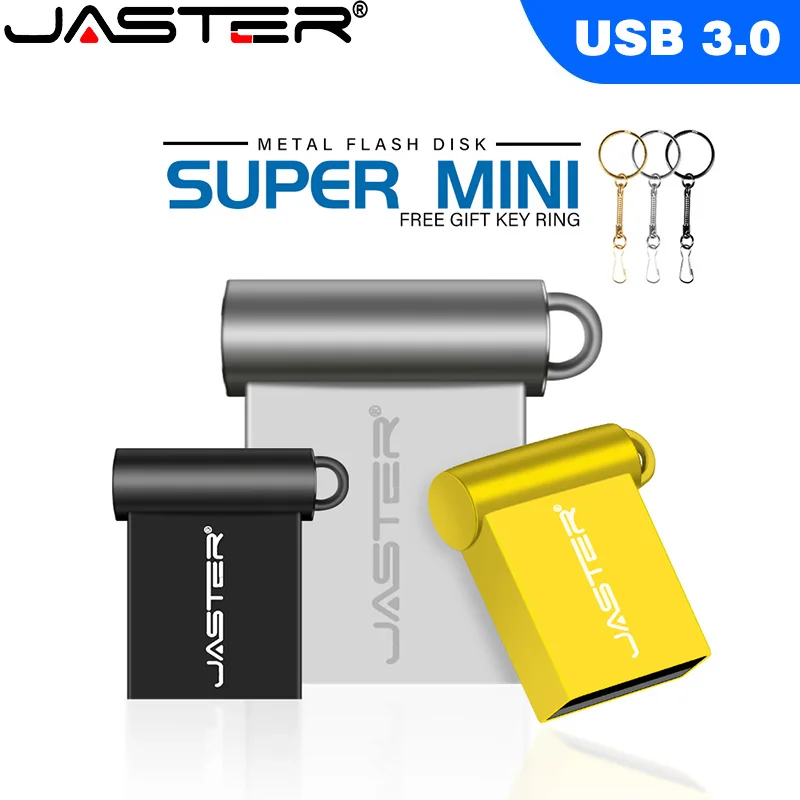 Super Mini USB 3.0 Pendrive Metal 16GB 32GB USB Flash Drive 64G Pen Drive U Disk Flash Memory Stick Gift Storage Devices 8GB 4GB