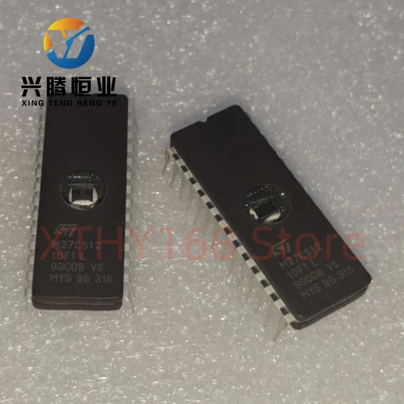 1pcs-5pcs new M27C512-10F1 27C512 DIP-28 EPROM IC CHIPS Drive IC