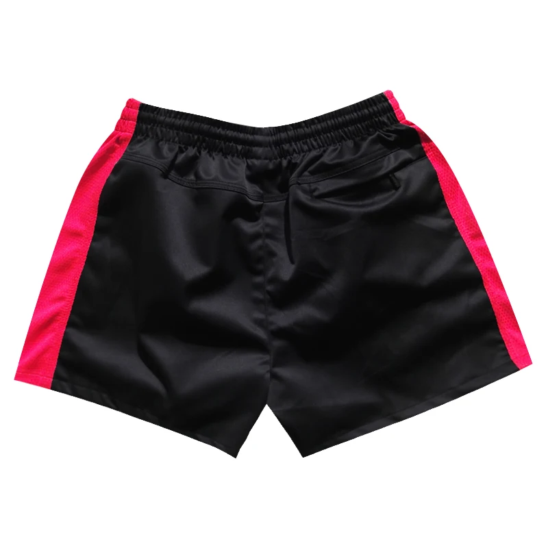 Glossy Pockets Men's Shorts Outdoor Fitness Plus Size Casual Sports Basketball Bottoms