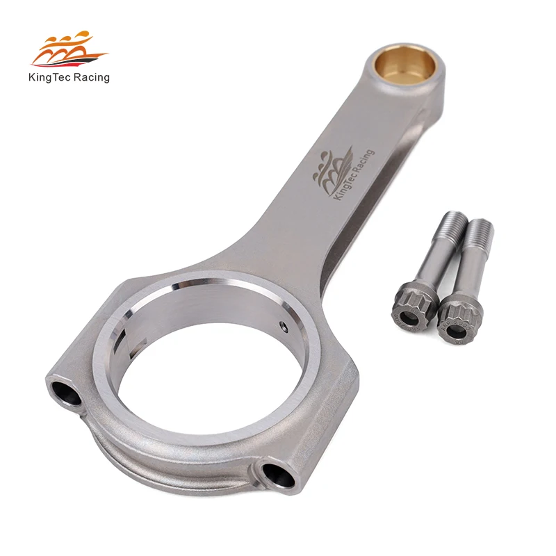 KTC Racing 2TR 2TRFE 2TR-FE 4340 قضبان توصيل H-Beam مزورة لسيارة Toyota Hilux Surf N210 2004-2009 مع مسامير ARP