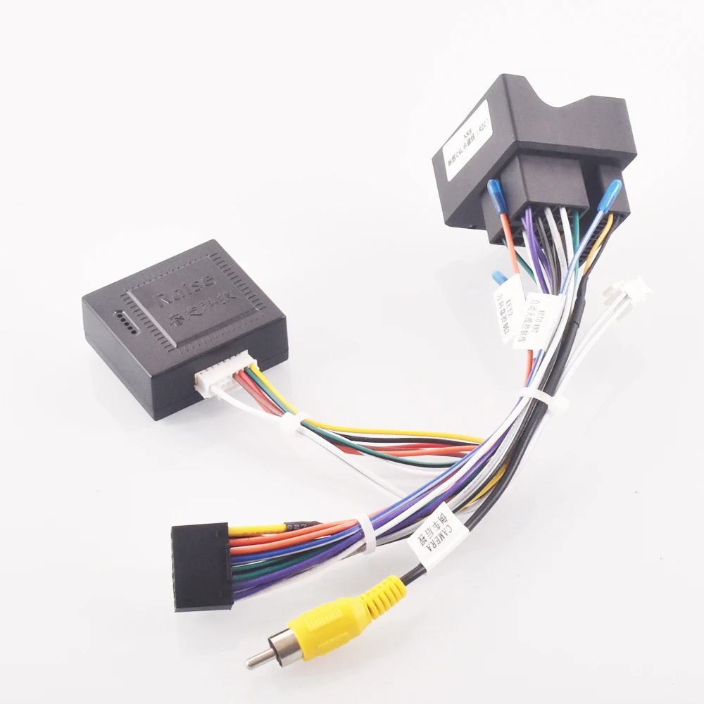 Car Radio Stereo Wiring Harness Cable Adapter Android 16pin For Citroen C4 C5 DS6 For Peugeot 3008 2008 307  408