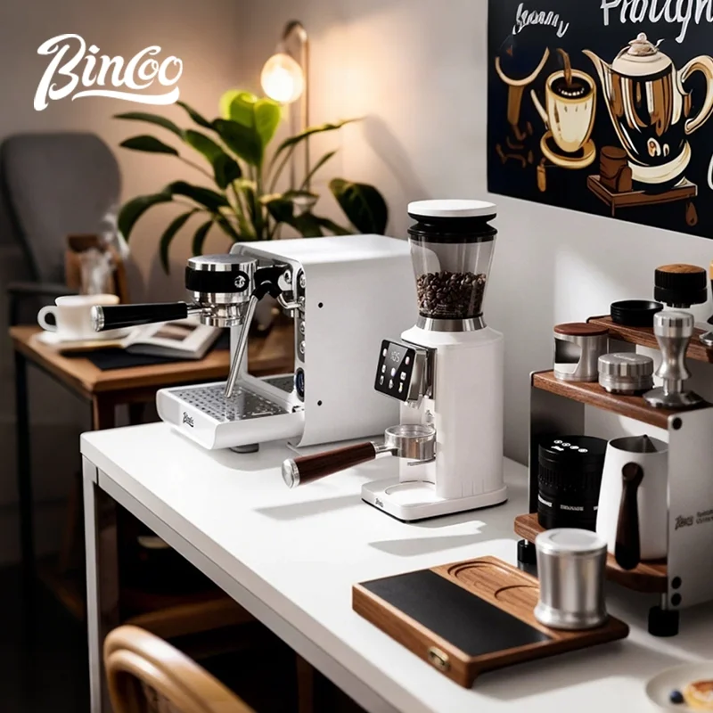 BINCOO電動コーヒーグラインダー、48段階調整可能なグラ - Coffee Bean Grinder Electric のレビューと価格