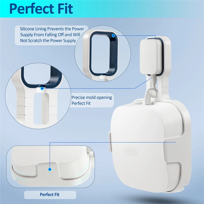 สําหรับ Amazon Eero Pro 6E ตาข่าย Wifi Router ผู้ถือสายเคเบิลสําหรับ Eero Pro 6E ตาข่าย Wall Mount Bracket