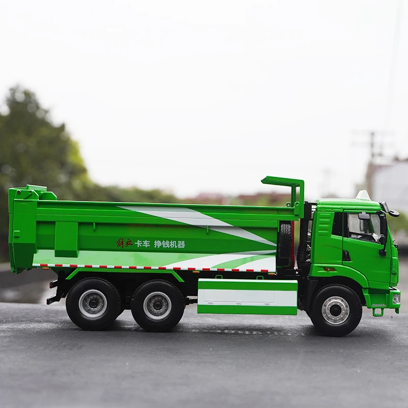 

1:24 Original Factory, Jiefang Tian V Dump Truck, Dumper Truck, Muck Truck, Alloy Construction Machinery Truck Model Car Model