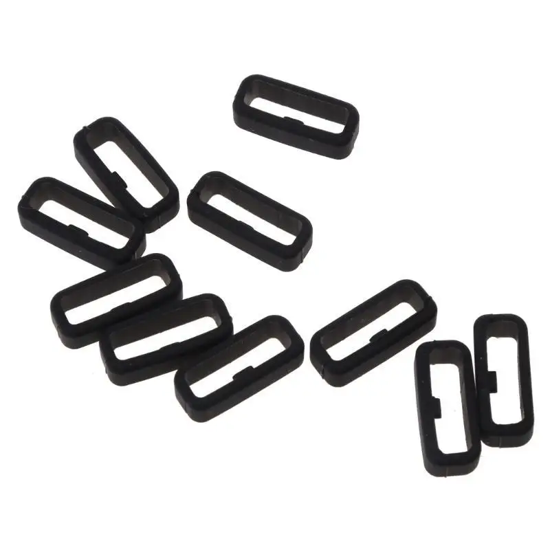 652F 10x for Garmin-Venu 2S/Vivomove 3s Watch with Rubber Band Fixed Buckle Band Ring