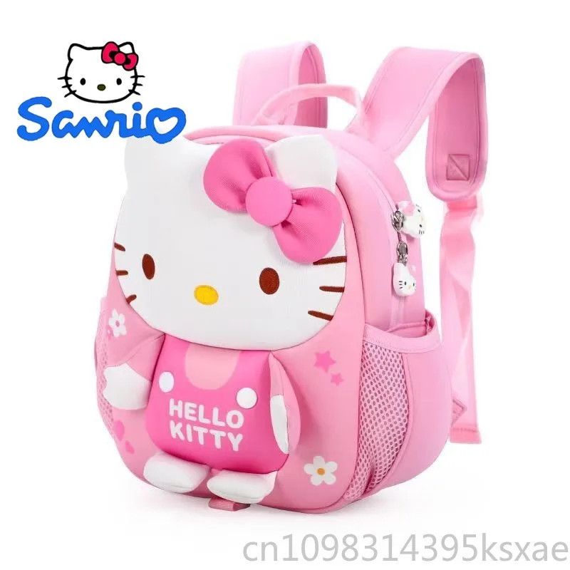 Hello Kitty Luxury Backpack for Girls Children Handbag Purse Style Lightweight Anti Lost Kindergarten School Bag