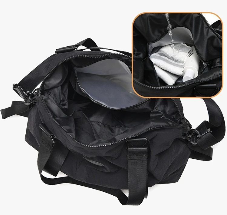 New Fashionable Men's Handbag, Outdoor Lightweight Travel Bag, Multi-functional Waterproof Large-capacity Single-shoulder Bag