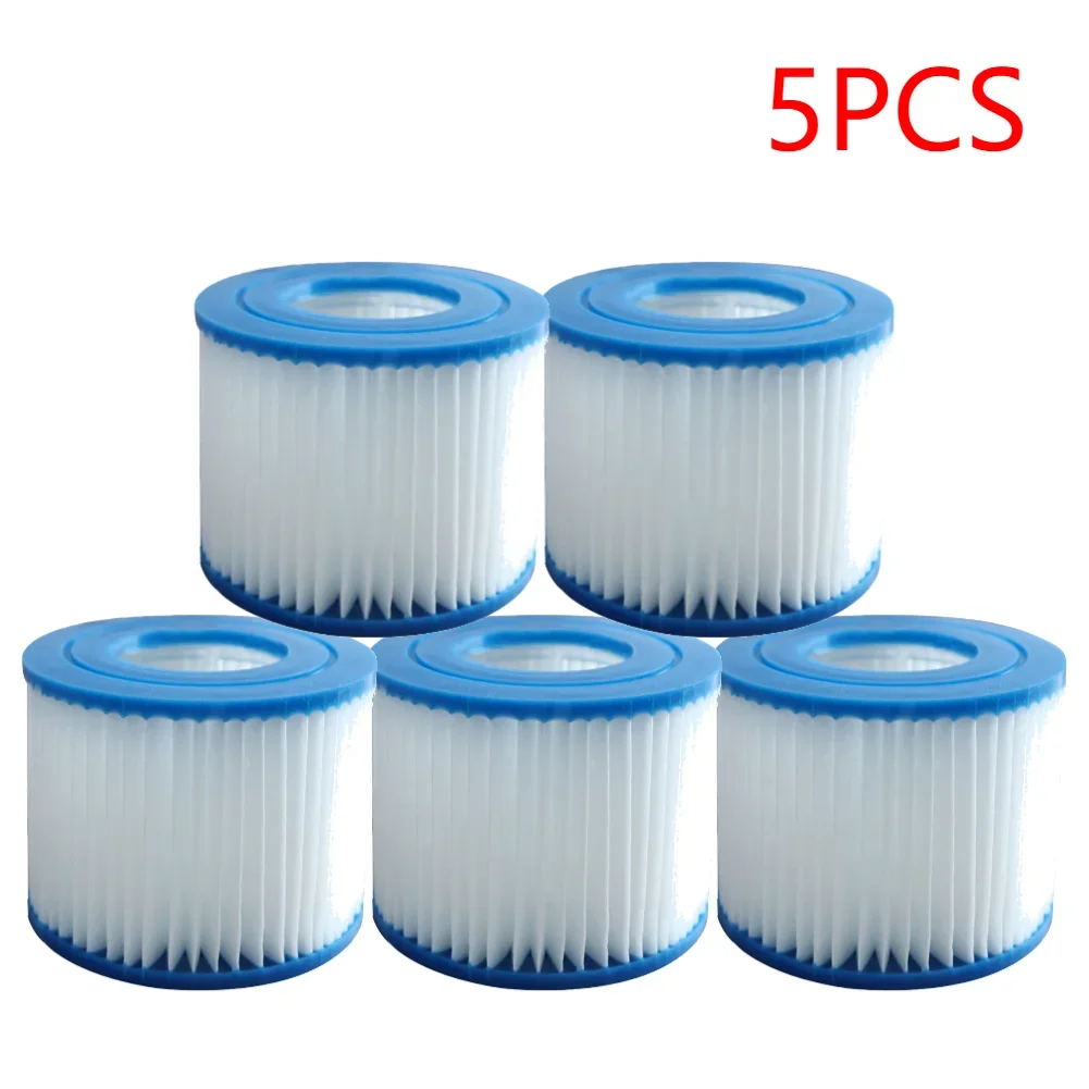 1-10 Stuks Vervanging Zwembad Filter Geschikt Voor Bestway Flowclear Formaat Vi Filter Cartridge Lay-Z-Spa - Miami Vegas Palm Veren