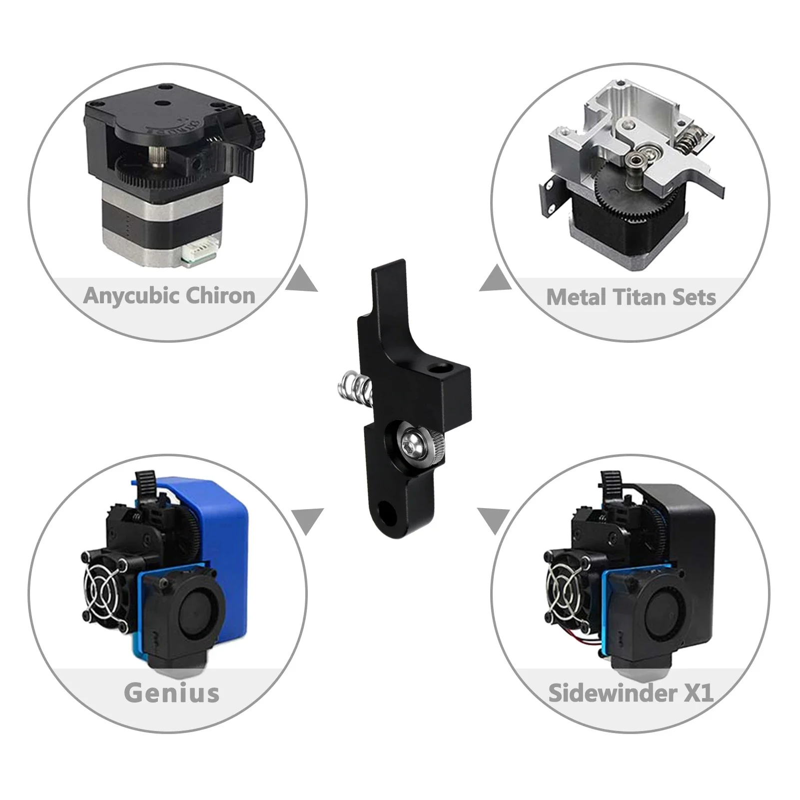 New  Upgrade Titan Aero Extruder Idler Arm For Titan Aero Prusa i3 MK2 Ultimate Sidewinder X1 Genius Anycubic Chiron