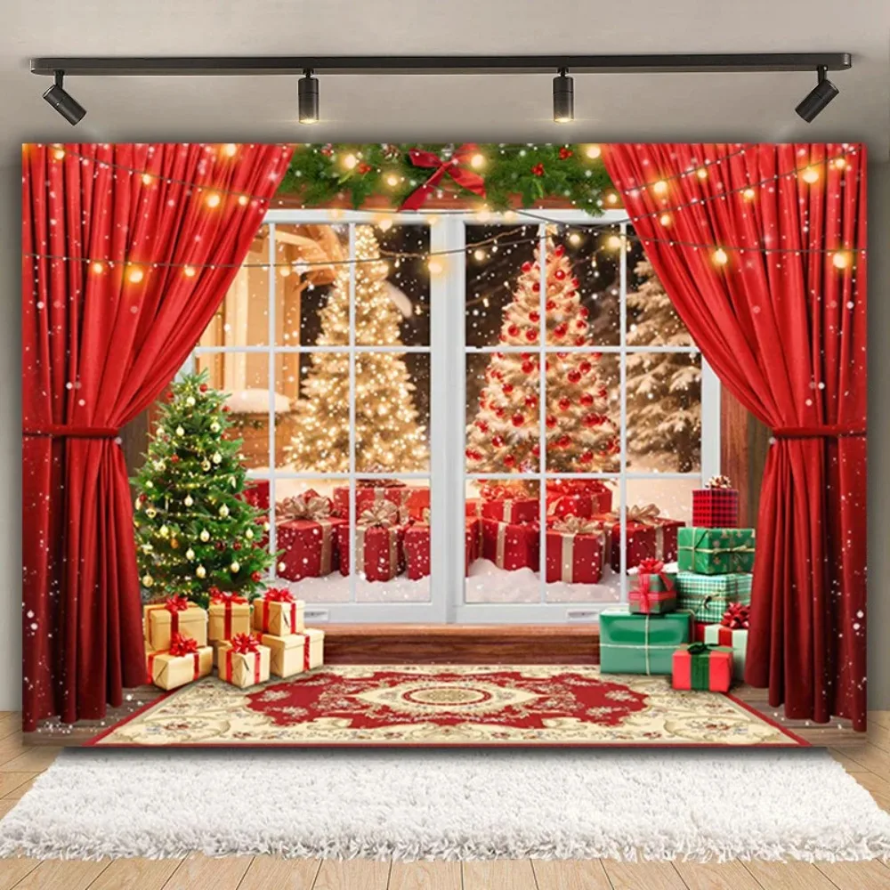 

Christmas Backdrops Winter Snowflake Christmas Photography Backdrop Xmas Background Christmas Decor Present Photo Background