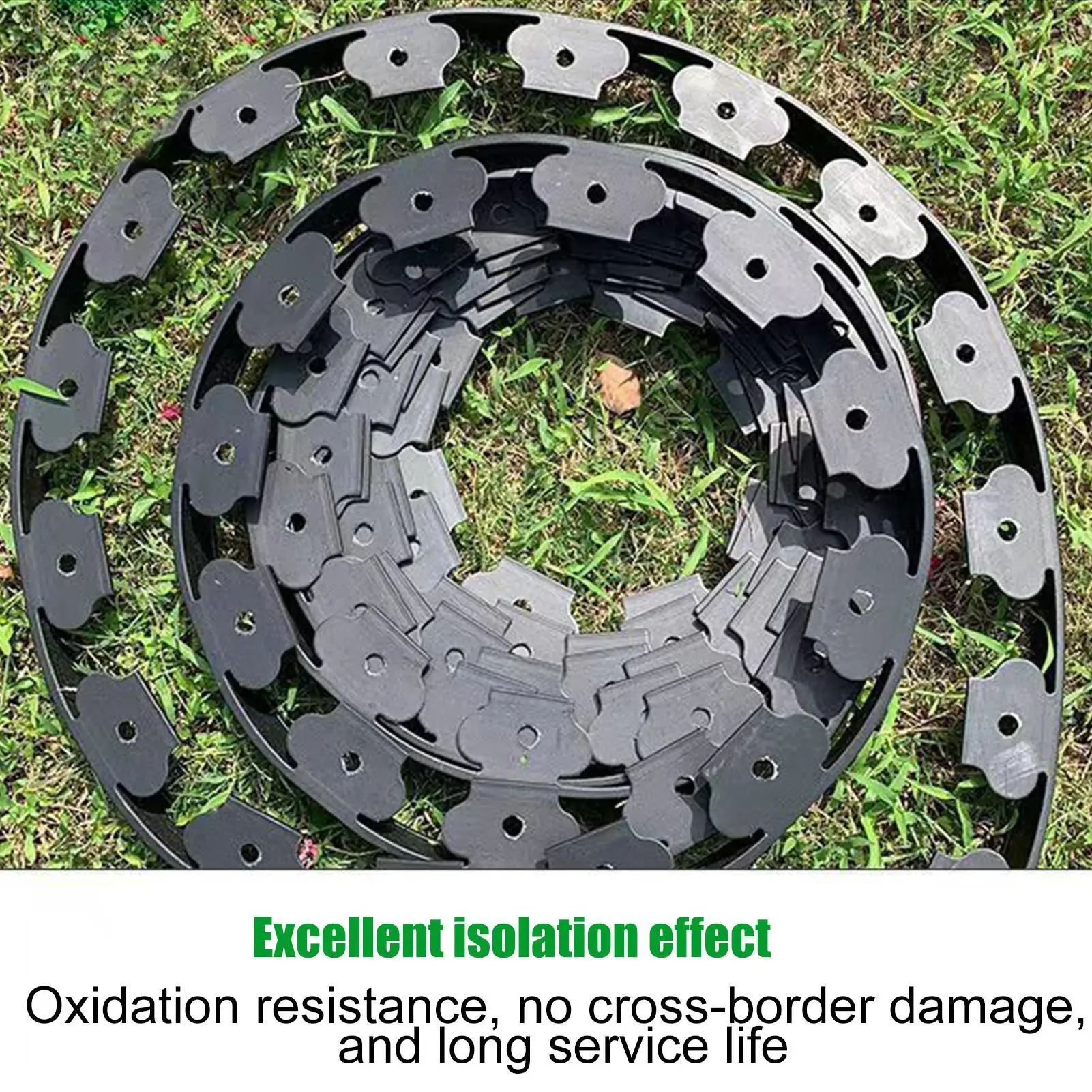 

Lawn Edging Decorative Garden Border Kit Border Edging For Lawn With 30 Spikes For Flower Beds Yard Paver Playground Backyard