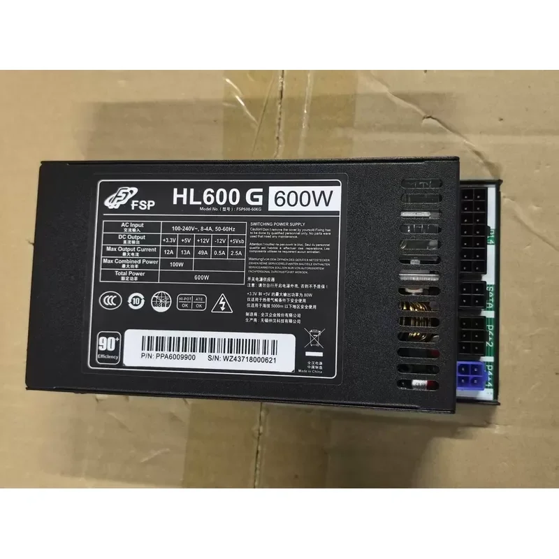 for FSP HL600G 600W Full Modular 1U Power Supply Factory Direct