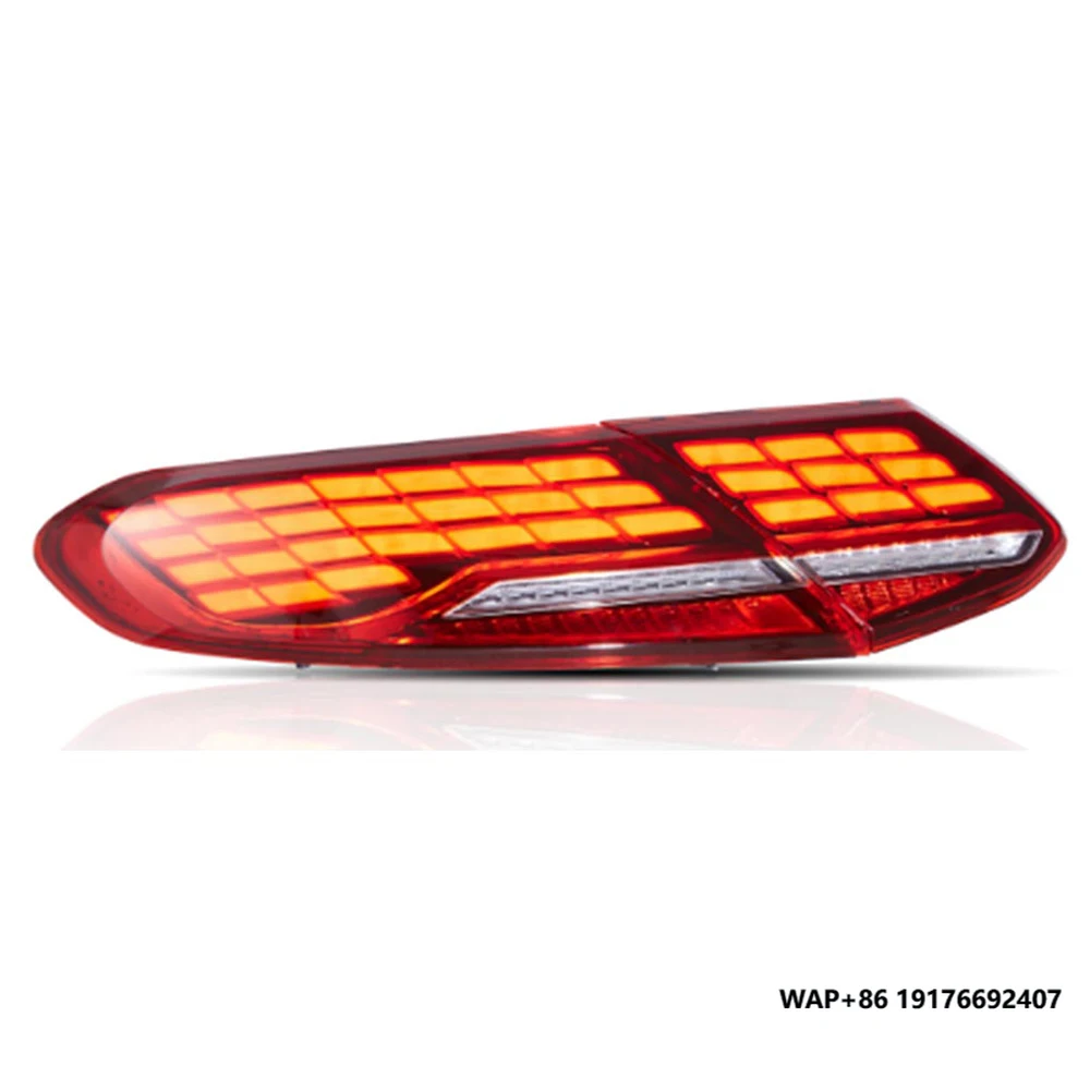 

Pair of Car Tail Light Assembly for Benz C-class W205 2015-2020 LED Brake Signal Light Tuning Parts Car Rear Lamp System