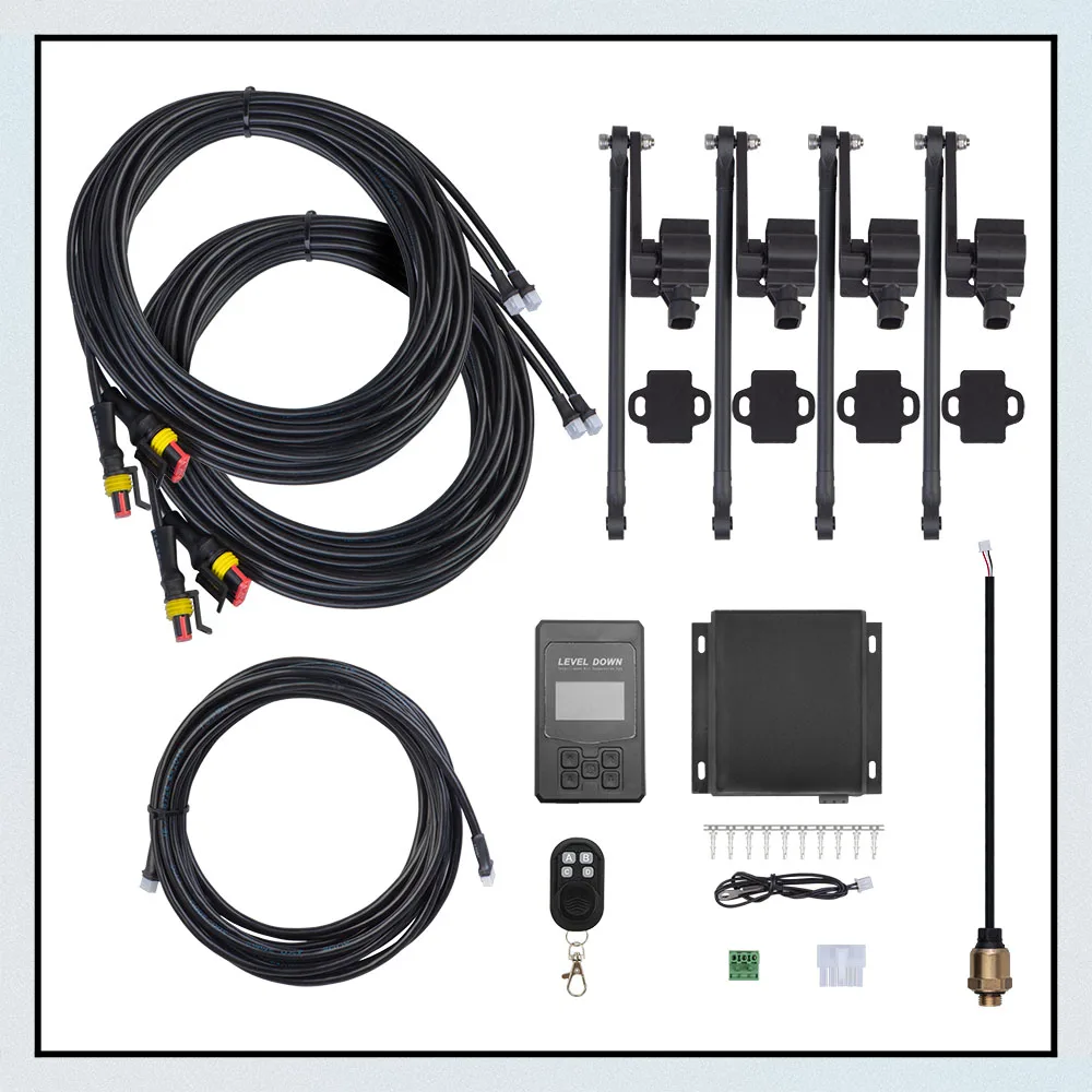 

Универсальная система управления Air Ride LevelDown, приложение Bluetooth и беспроводное управление, версия датчика высоты для автомобильной подвески