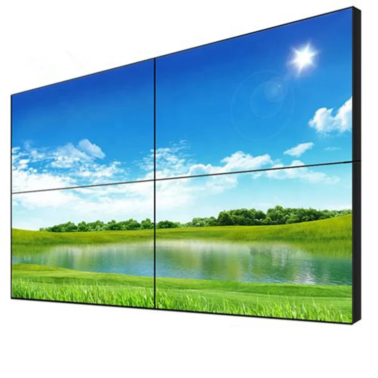 Ultra-narrow frame multi-screen video indoor advertising player monitor LCD video wall