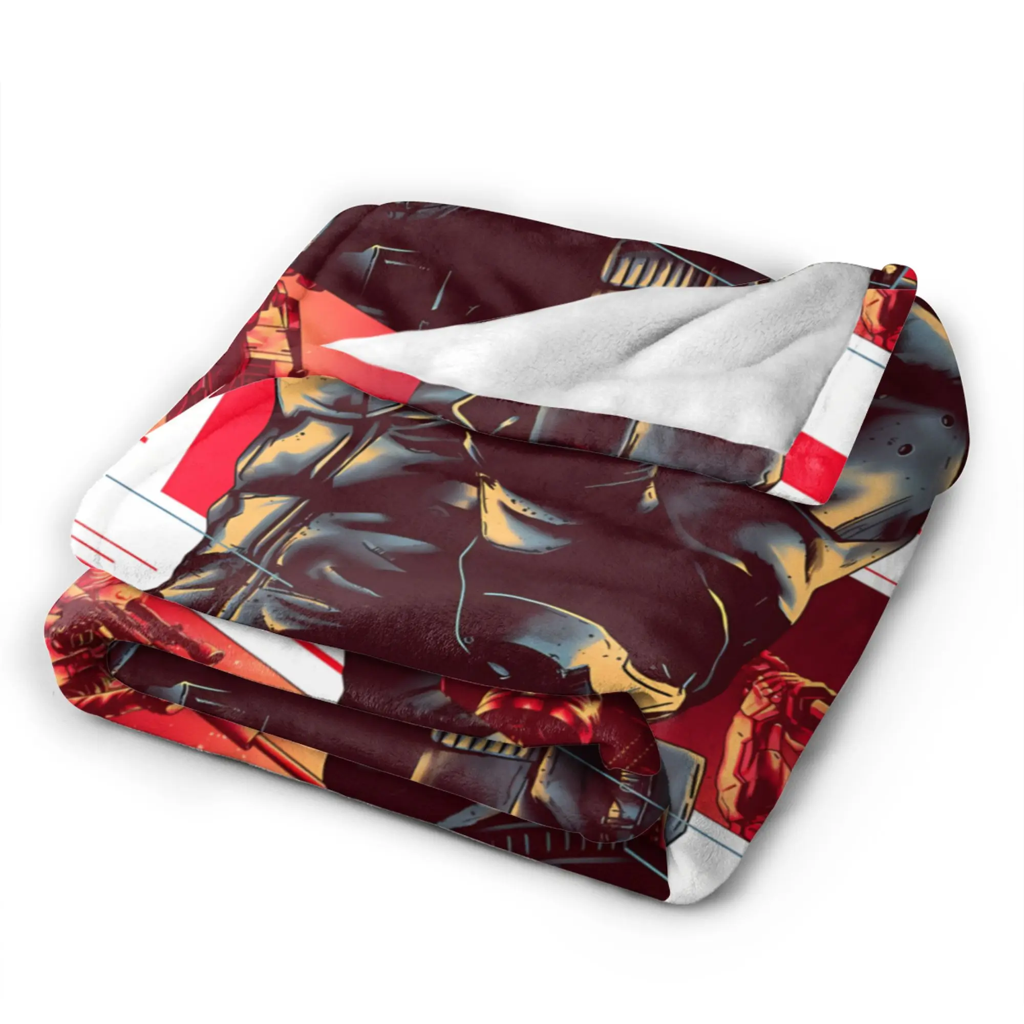 Metal Gear Solid Game Soft Blankets  Kids Adult Plush Throw Blanket Print Home Decor Flannel Bedspread Sofa Bed Cover